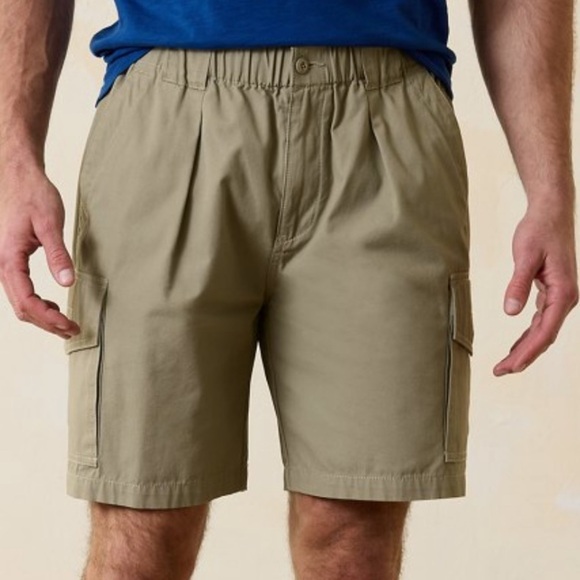 Tommy Bahama Big & Tall Survivor E-Waist Cargo Shorts - Picture 1 of 11